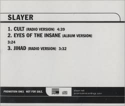 Slayer (USA) : Cult (Promo)